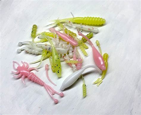 micro plastics lures for panfish.